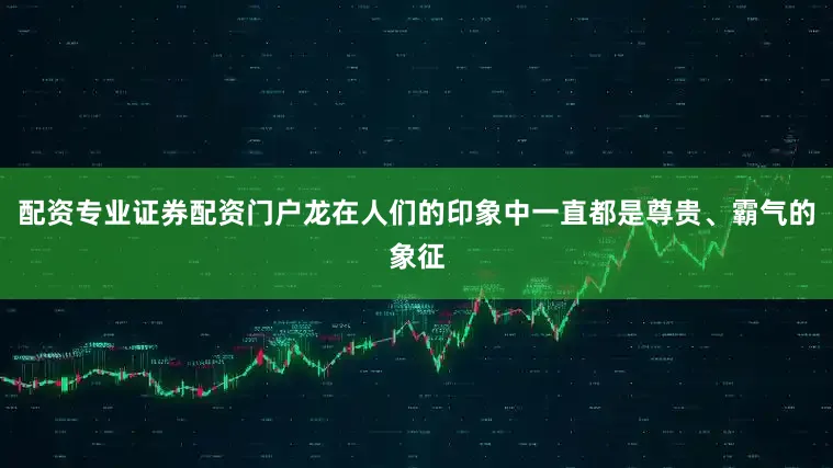 配资专业证券配资门户龙在人们的印象中一直都是尊贵、霸气的象征